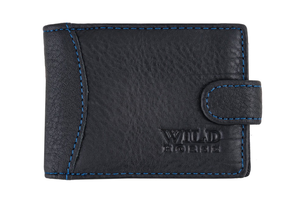 Etui na karty Skórzane Wild Horse Czarne
