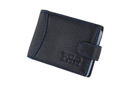 Etui na karty Skórzane Wild Horse Czarne