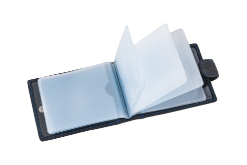 Etui na karty Skórzane Wild Horse Czarne