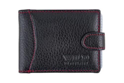 Etui na karty Skórzane Wild Horse Czarne