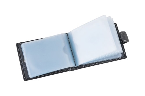 Etui na karty Skórzane Wild Horse Czarne