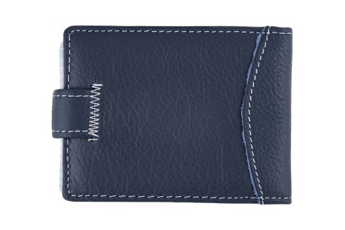 Etui na karty Skórzane Wild Horse Granatowe