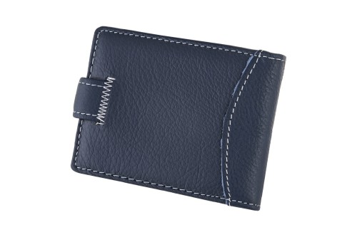 Etui na karty Skórzane Wild Horse Granatowe