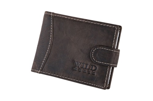 Etui na karty Skórzane Wild Horse Brązowe