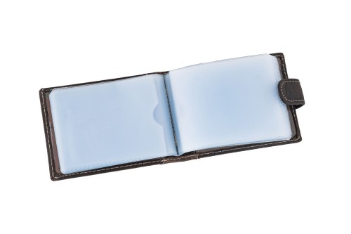 Etui na karty Skórzane Wild Horse Brązowe