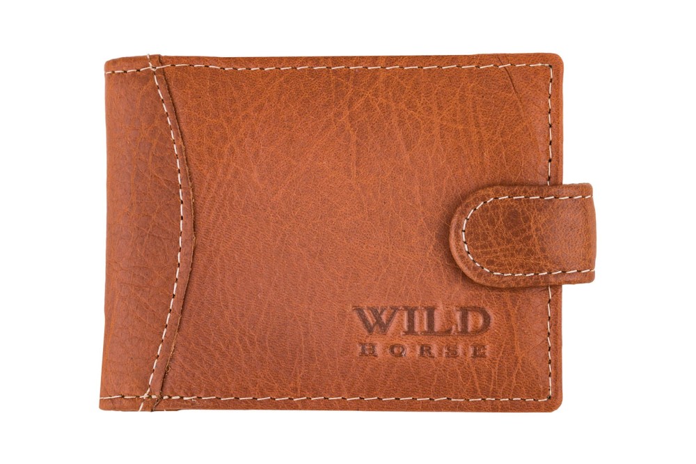 Etui na karty Skórzane Wild Horse Brązowe