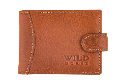 Etui na karty Skórzane Wild Horse Brązowe
