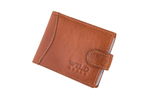 Etui na karty Skórzane Wild Horse Brązowe