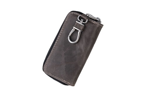 Etui na klucze Skórzane Wild Horse Szare