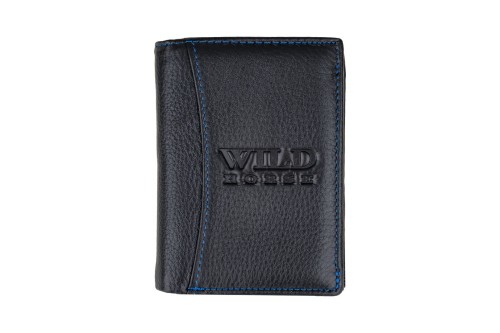 Portfel męski Skórzany Wild Horse Czarny