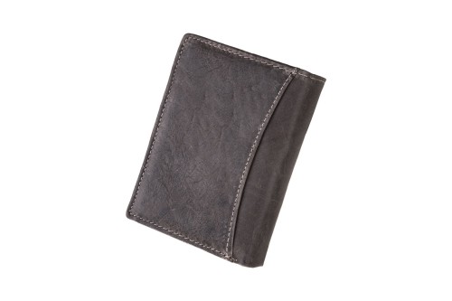 Portfel męski Skórzany Wild Horse Szary