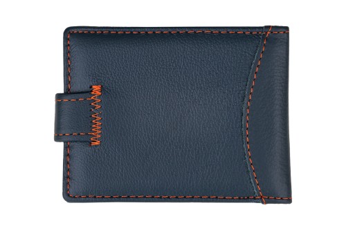 Etui na karty Skórzane Wild Horse Granatowe