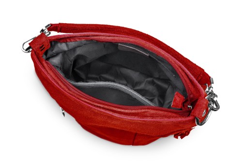 Torba Skórzana Vera Pelle Victoria Zamszowa Czerwona (4).jpg