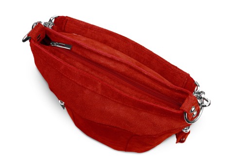 Torba Skórzana Vera Pelle Victoria Zamszowa Czerwona (6).jpg