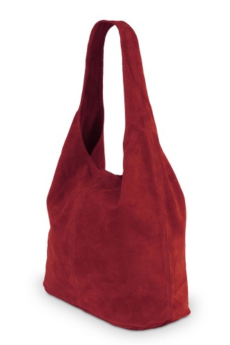 Torba Skórzana Zamszowy Worek Czerwona (3).jpg