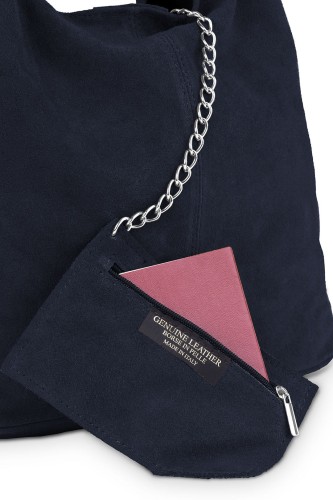 Torba Skórzana Zamszowy Worek Granatowa (4).jpg