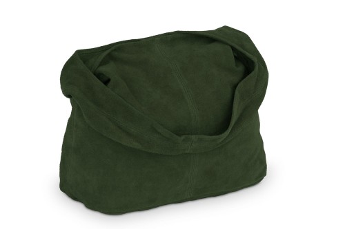 Torba Skórzana Zamszowy Worek Zielona (5).jpg