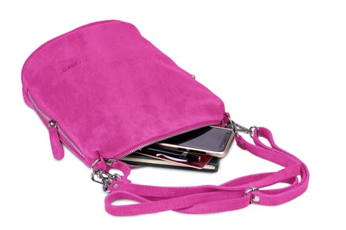 Torebka Damska Listonoszka Skórzana Fuksja (1).jpg