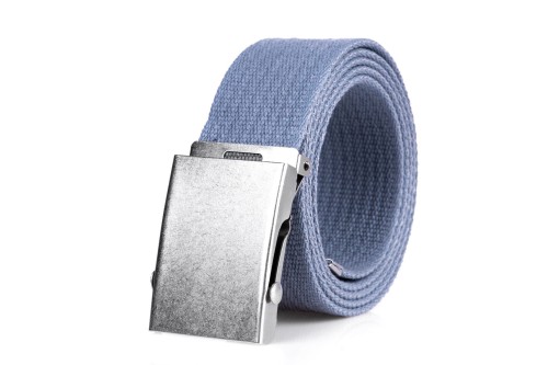 Pasek męski parciany Jeans Jasny