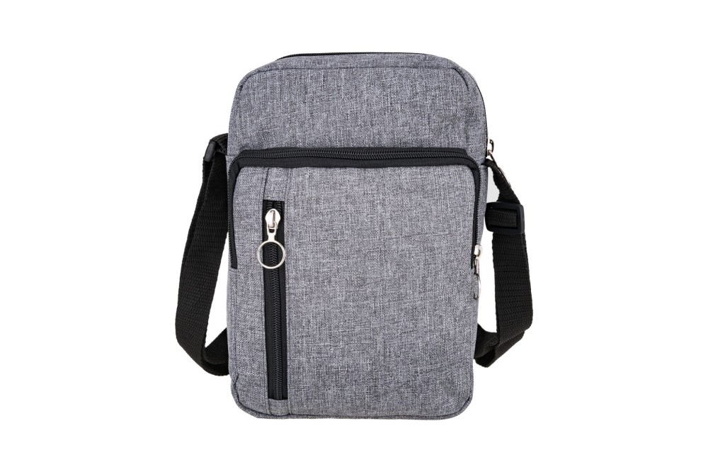 Torba Męska listonoszka Nieprzemakalna Szara (1).jpg