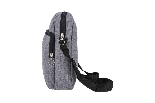 Torba Męska listonoszka Nieprzemakalna Szara (5).jpg