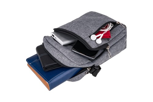 Torba Męska listonoszka Nieprzemakalna Szara (7).jpg