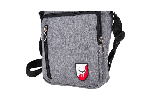 Torba Męska listonoszka Nieprzemakalna Punisher Polska (4).jpg