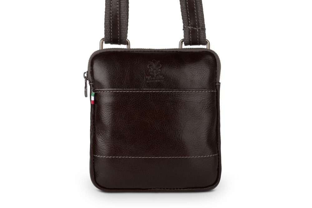 Listonoszka Skórzana Męska Ciemny Brąz (1).jpg