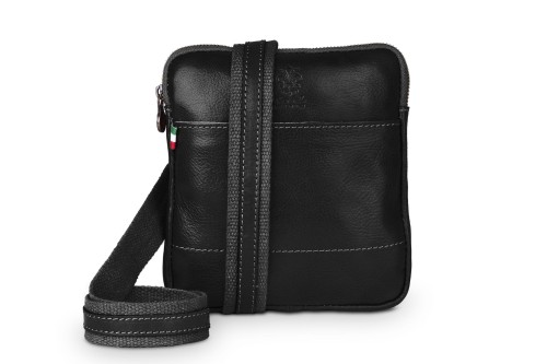 Listonoszka Skórzana Męska Czarna (6).jpg