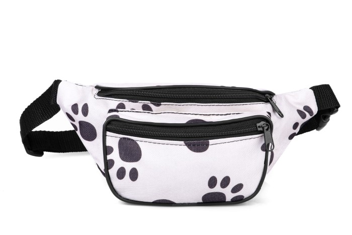 Nerka, saszetka na biodro nieprzemakalna łapki