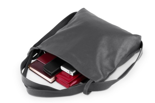 Torba Plecak Damska Skórzana Vera Pelle Antracyt (5).jpg