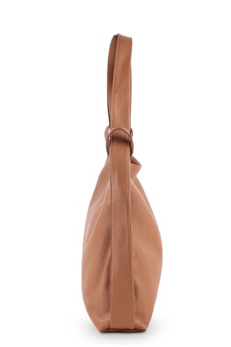 Torba Plecak Damska Skórzana Vera Pelle Cynamon (4).jpg