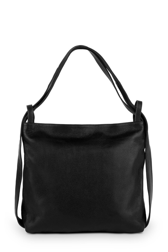 Torba Plecak Damska Skórzana Vera Pelle Czarna (1).jpg