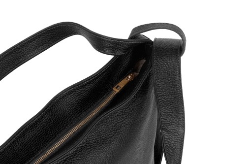 Torba Plecak Damska Skórzana Vera Pelle Czarna (2).jpg