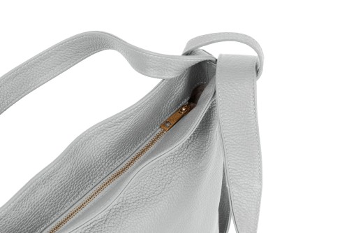 Torba Plecak Damska Skórzana Vera Pelle Szara (2).jpg