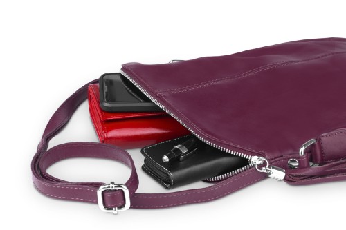 Torebka Damska Skórzana Vera Pelle Buraczkowa (8).jpg