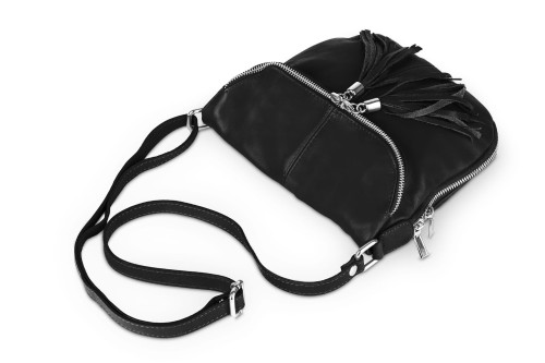 Torebka Damska Skórzana Vera Pelle Czarna (6).jpg