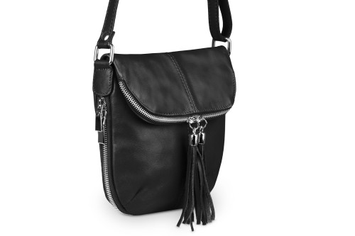 Torebka Damska Skórzana Vera Pelle Czarna (10).jpg