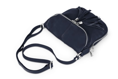 Torebka Damska Skórzana Vera Pelle Granatowa (6).jpg