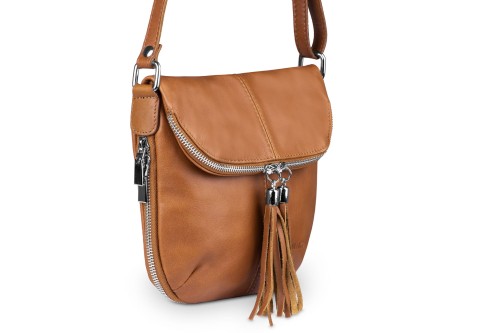 Torebka Damska Skórzana Vera Pelle Ruda (10).jpg