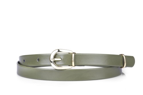 Pasek damski klasyczny Khaki (3).jpg