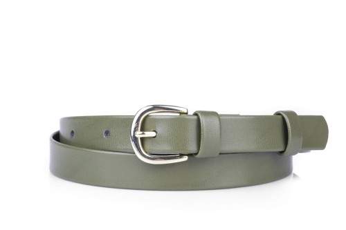 Pasek damski klasyczny Khaki (1).jpg