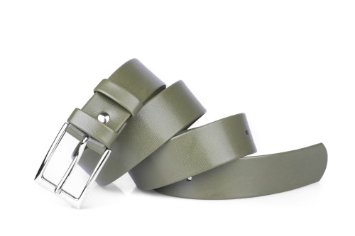 Pasek damski klasyczny Khaki (2).jpg