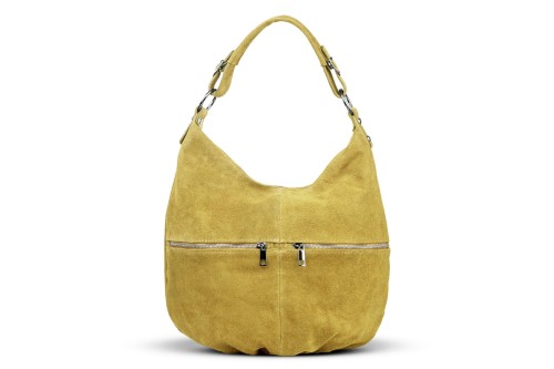 Torba Skórzana Vera Pelle Zamszowy Worek Szafranowa (4).jpg