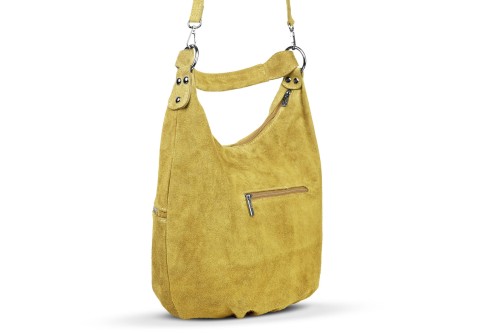 Torba Skórzana Vera Pelle Zamszowy Worek Szafranowa (6).jpg