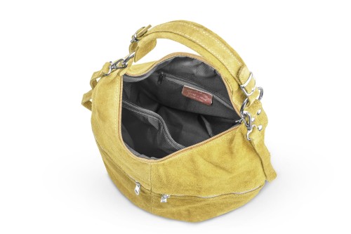 Torba Skórzana Vera Pelle Zamszowy Worek Szafranowa (9).jpg