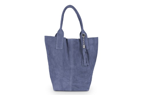 Torba Skórzana Vera Pelle Zamszowy Worek Stalowa (2).jpg