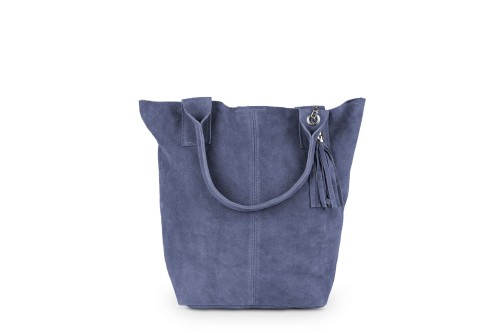 Torba Skórzana Vera Pelle Zamszowy Worek Stalowa (5).jpg