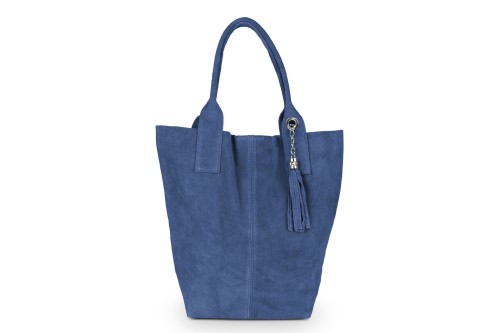 Torba Skórzana Vera Pelle Zamszowy Worek Jeansowa (2).jpg