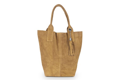 Torba Skórzana Vera Pelle Zamszowy Worek Ruda (2).jpg